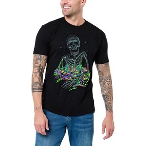 image:imageGraphic Tees for Men Cool Art Short Sleeve TShirts Soft Slim Fit S4XLAcid Bones Glowinthedark