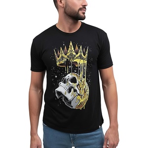 image:imageGraphic Tees for Men Cool Art Short Sleeve TShirts Soft Slim Fit S4XLFallen King