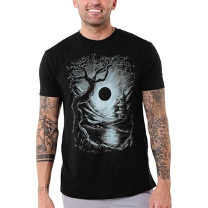 image:imageGraphic Tees for Men Trippy Space Design Colorful TShirts S4XLLunar Refuge Glowinthedark