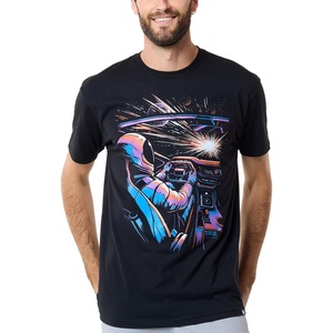 image:imageGraphic Tees for Men Trippy Space Design Colorful TShirts S4XLWarp Speed