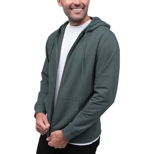 image:imageINTO THE AM Zip Up Hoodies for Men Lightweight Full Zip Fleece Casual S4XLNonbranded  Indigo