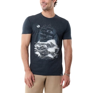 image:imageMens Graphic TShirts Cool Nature Design Tees Short Sleeve S4XLMidnight Tide Glowinthedark