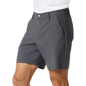 image:imageMens Shorts Stretch Chino Golf Casual Dress Flat Front 7 amp 9 InchCharcoal