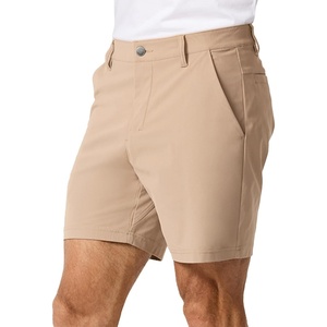 image:imageMens Shorts Stretch Chino Golf Casual Dress Flat Front 7 amp 9 InchKhaki