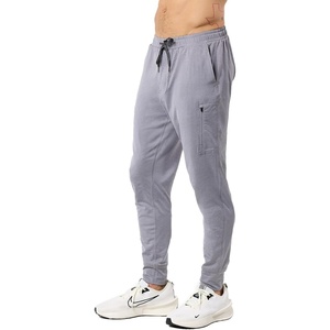 image:imageWorkout Joggers for Men Tapered Gym Pants Zipper Lightweight S4XLGrey
