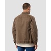 image:imageINTO THE AM Trucker Jackets for Men Flannel Lined Canvas Workwear S4XLBrown