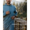 image:imageWindbreaker Jackets for Men Lightweight Athletic Shell Casual ZipNonbranded  Dusty Blue