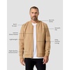 image:imageBomber Jackets for Men Lightweight Full Zip Casual Windbreaker S4XLKhaki