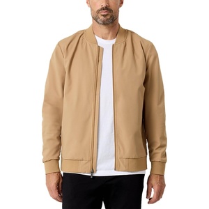 image:imageBomber Jackets for Men Lightweight Full Zip Casual Windbreaker S4XLKhaki